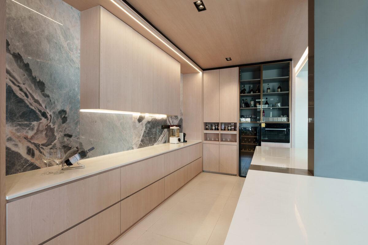 Eco Palladium 独立式住宅厨房实景